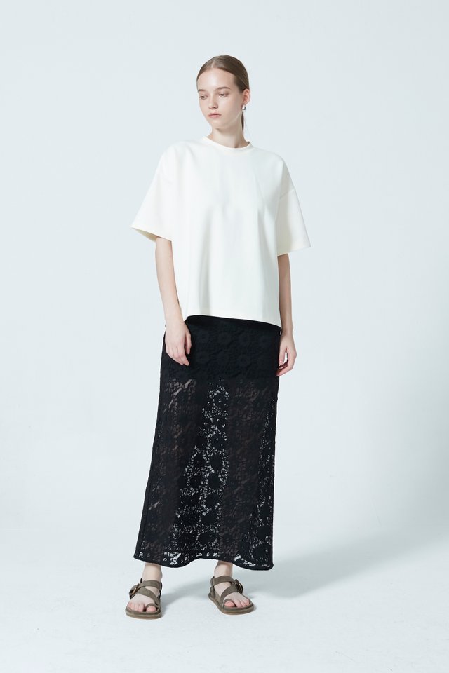 LACE MAXI SKIRT