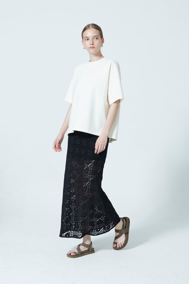 LACE MAXI SKIRT