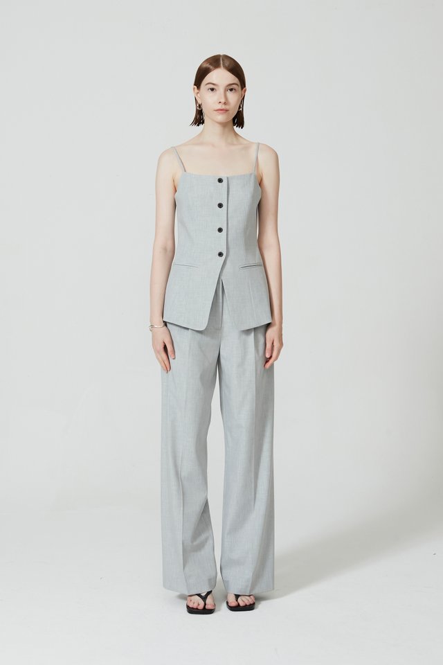 [PERFECT PAIRING] VEST TOP & PANTS SET