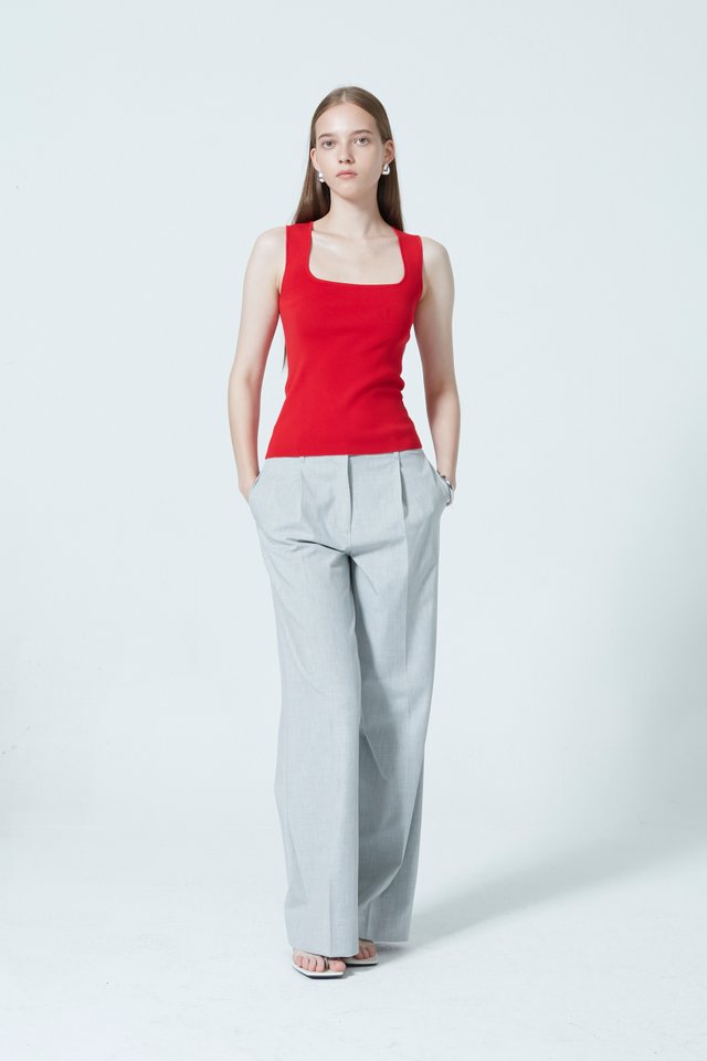 SQUARE NECK TANK TOP