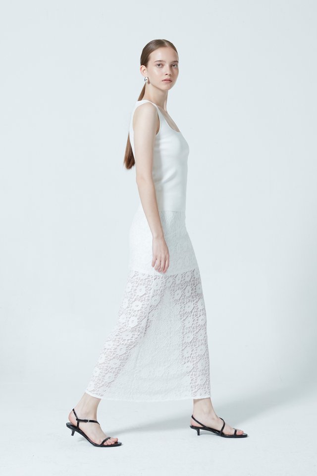 LACE MAXI SKIRT