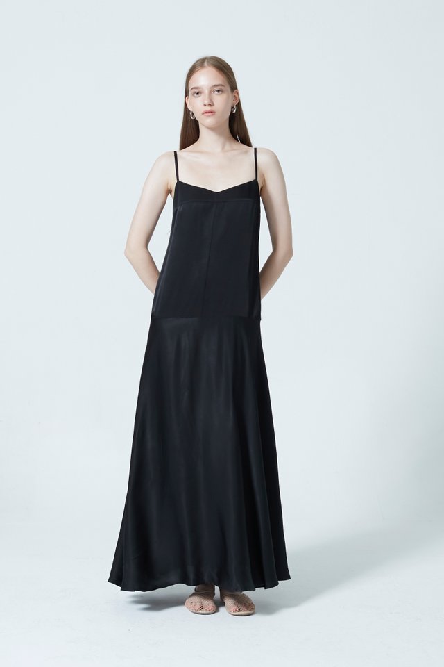 DROP WAIST DRESS