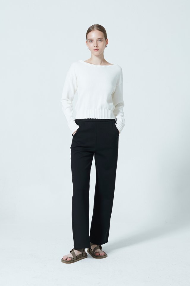 TAILORED STRAIGHT PANTS