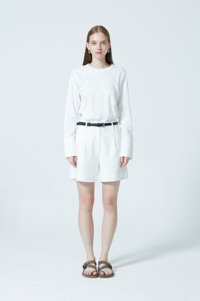 LONG SLEEVE WITH CUFF DETAIL