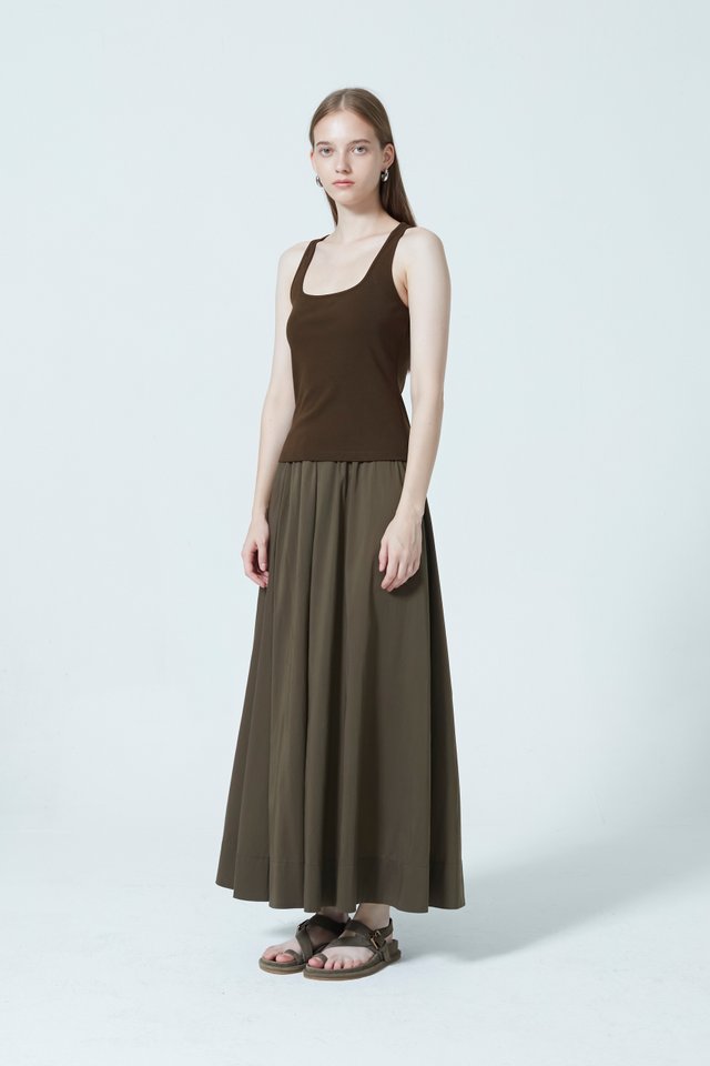 SQUARE NECK TANK TOP