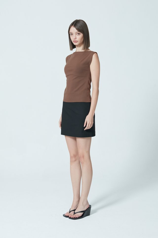 BOAT NECK TANK TOP