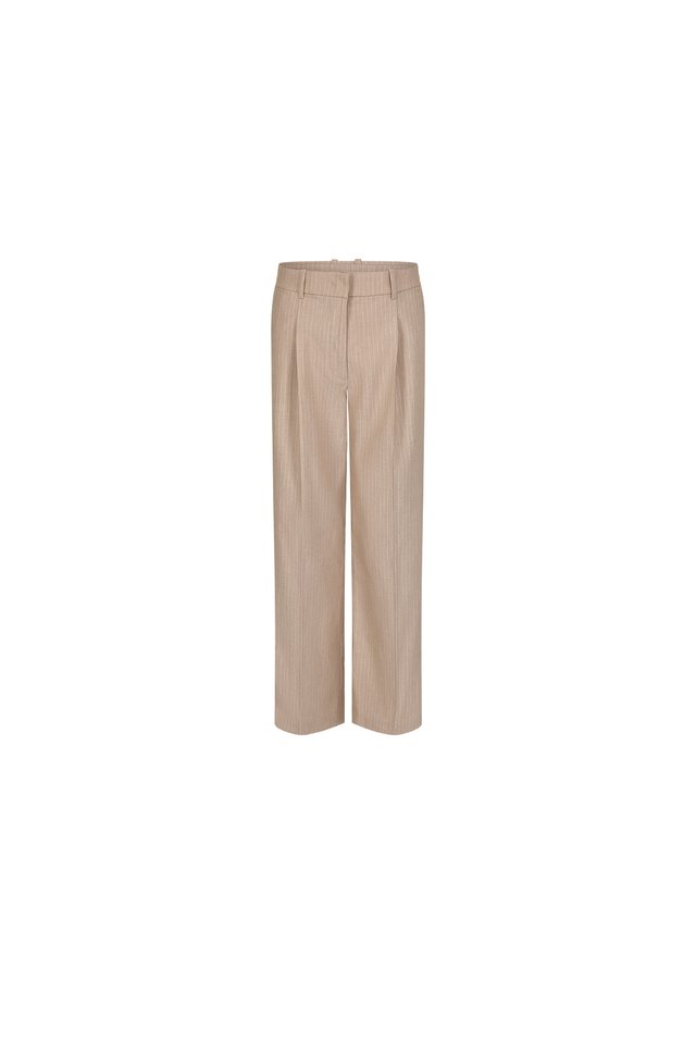 PINSTRIPE STRAIGHT PANTS