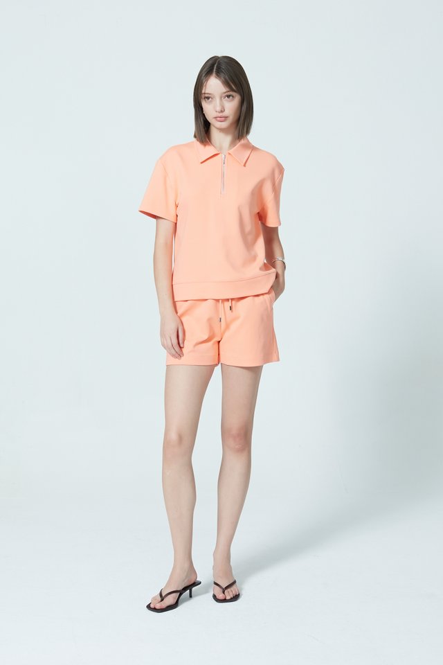 PATCHED POCKETS SHORTS