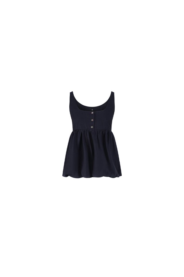 BALLOON PEPLUM TOP