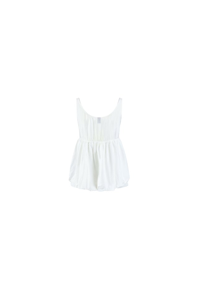 BALLOON PEPLUM TOP