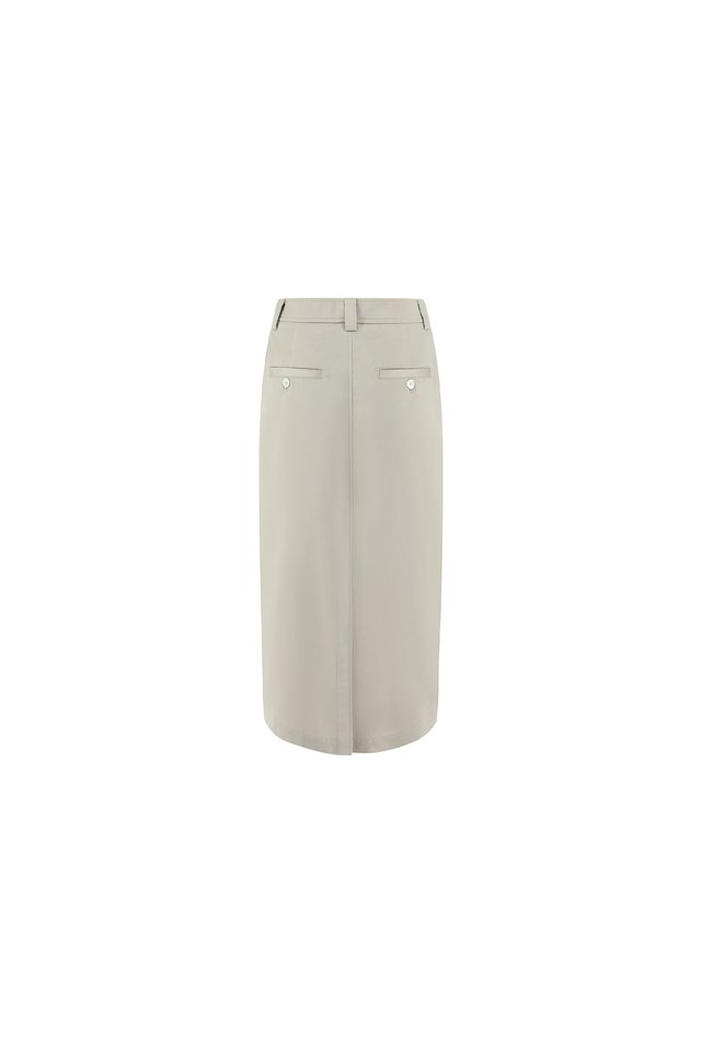 PATCH POCKETS SKIRT