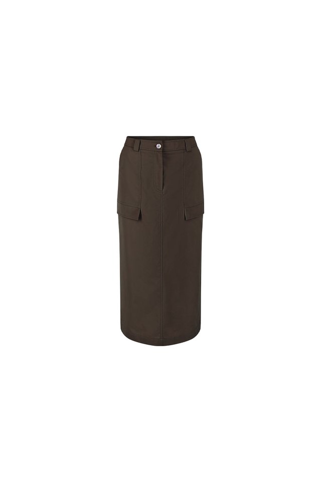 PATCH POCKETS SKIRT