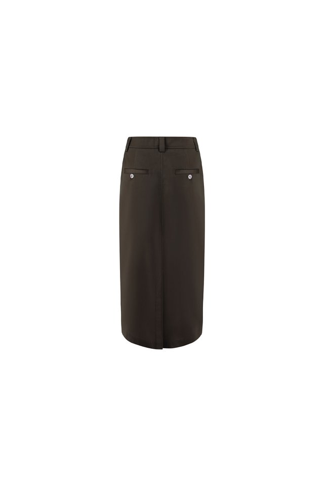 PATCH POCKETS SKIRT