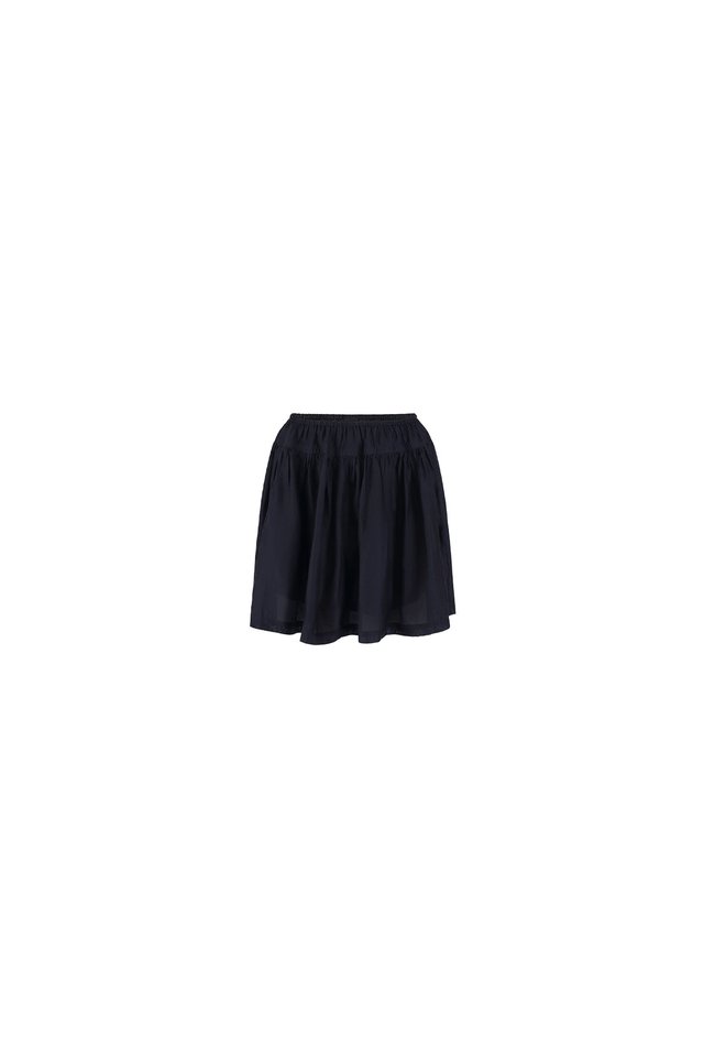 GATHERED MINI SKIRT