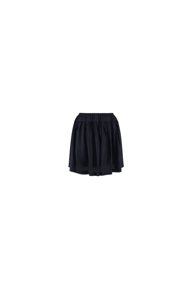 GATHERED MINI SKIRT