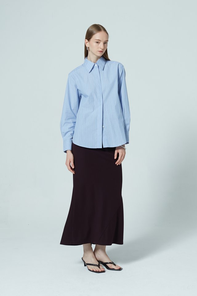 STRIPED COTTON SHIRT