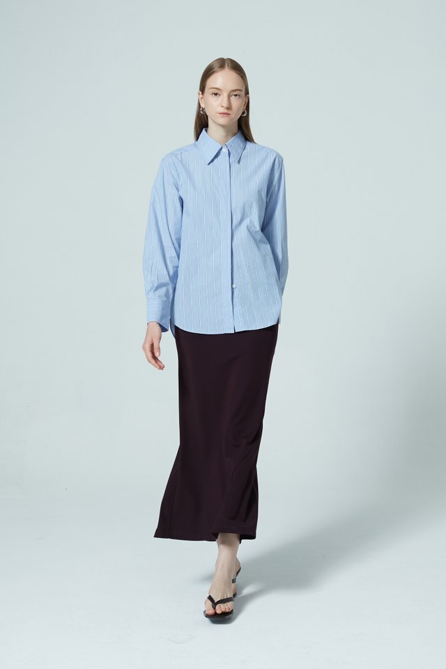 STRIPED COTTON SHIRT