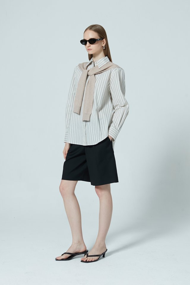 STRIPED COTTON SHIRT