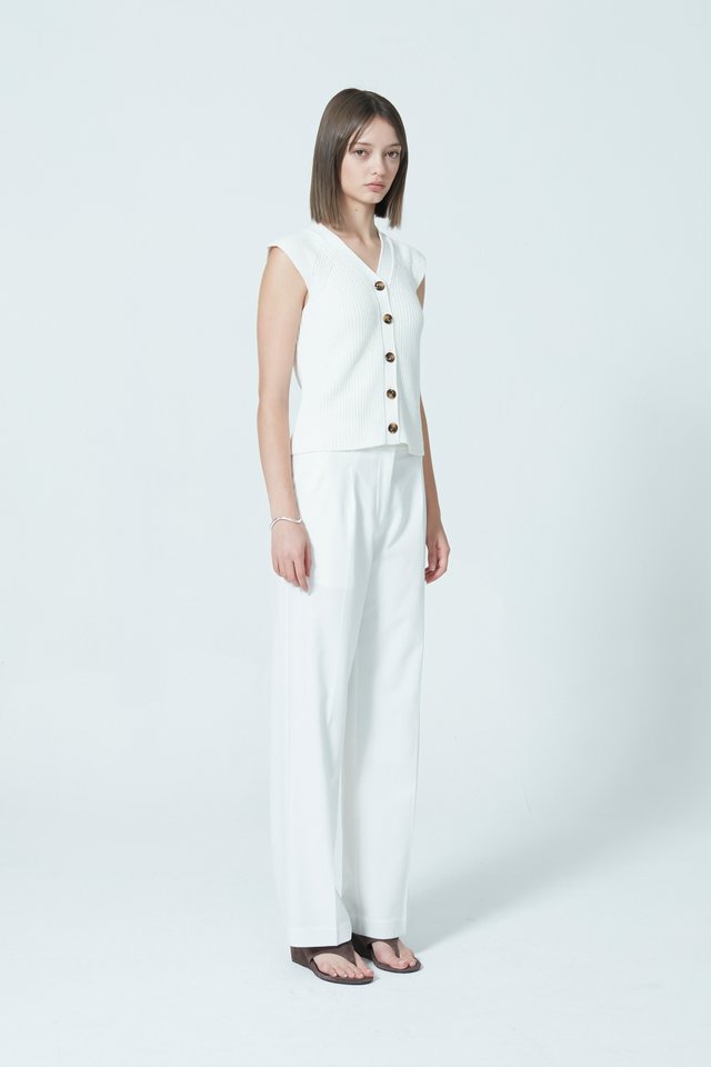 CAP SLEEVE KNIT VEST