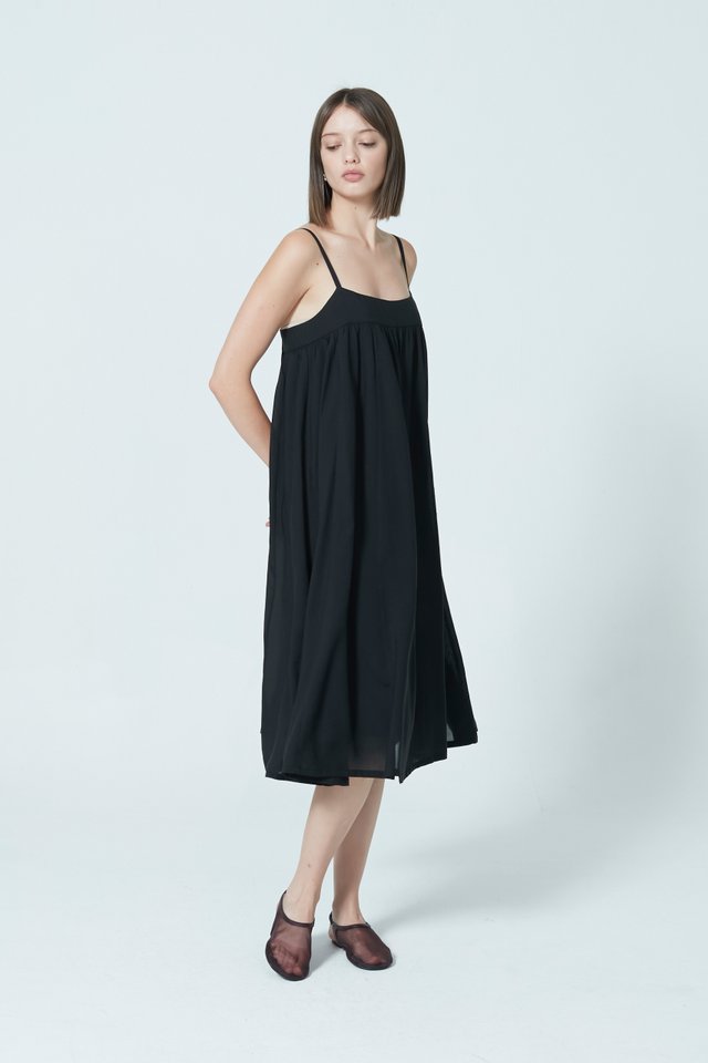 PANEL FLARE DRESS