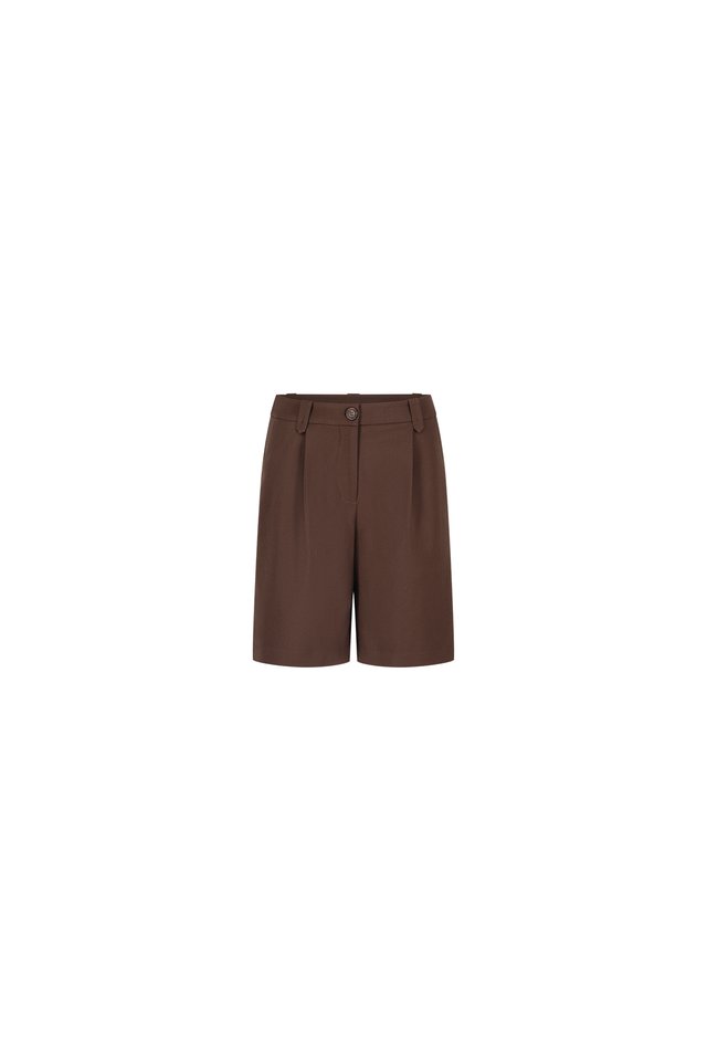 DOUBLE PLEAT SHORTS