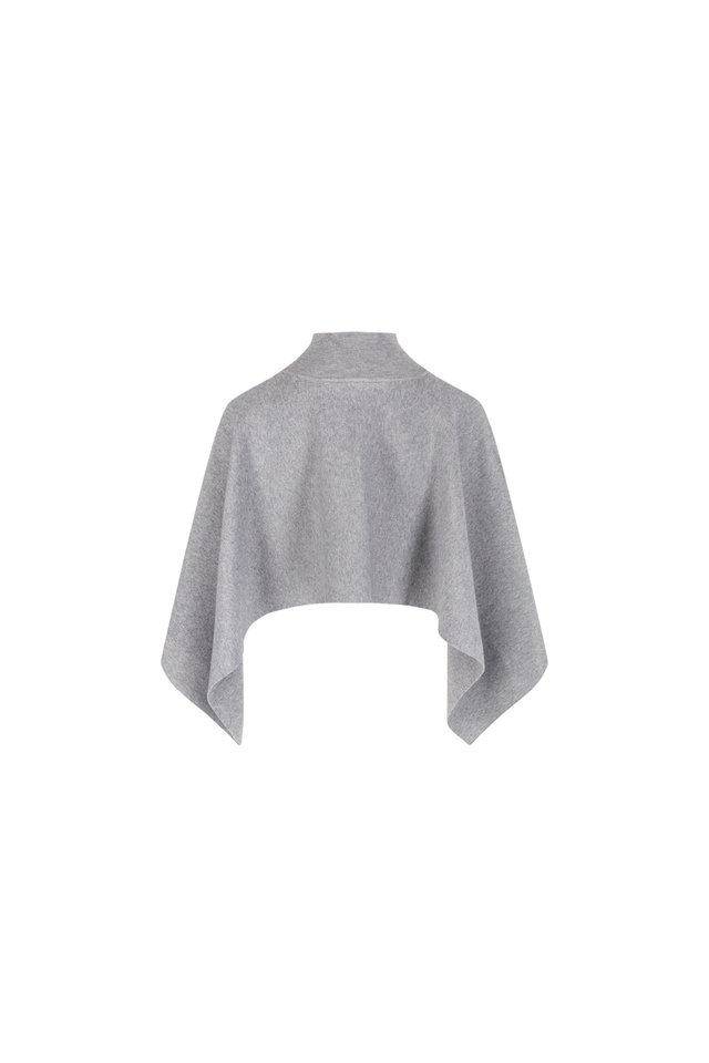 KNITTED CAPE