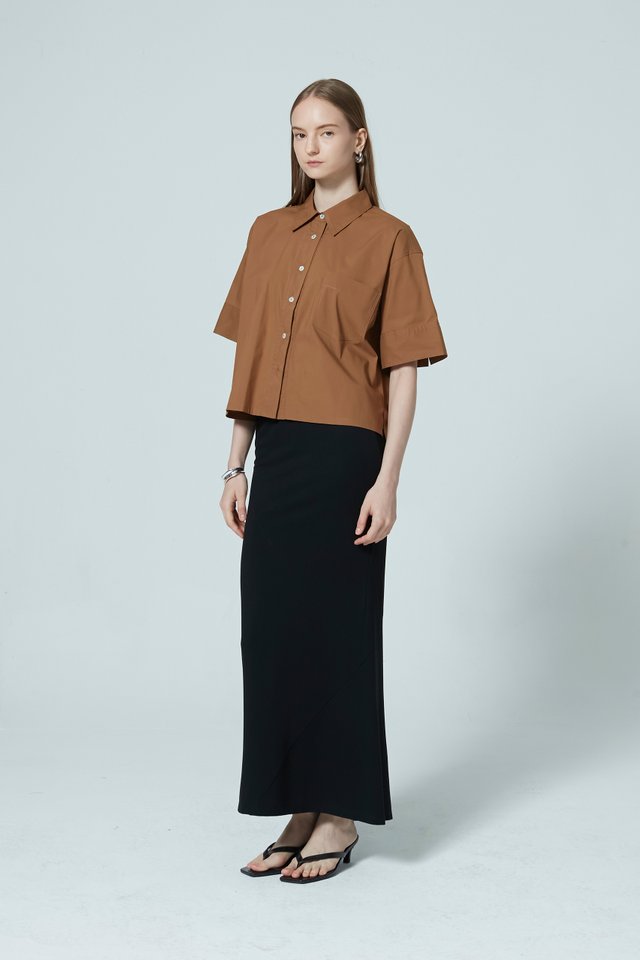 BOXY SHORT SLEEVE SHIRT