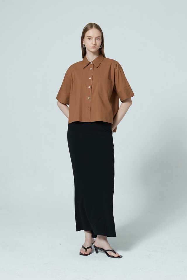 BOXY SHORT SLEEVE SHIRT