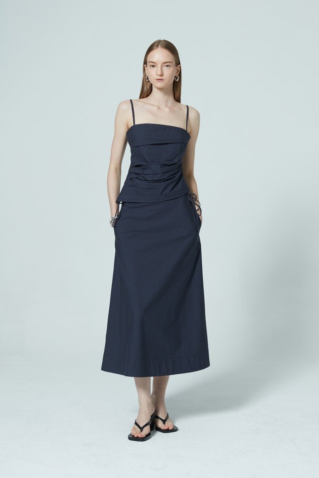 CHECKED CAMISOLE TOP