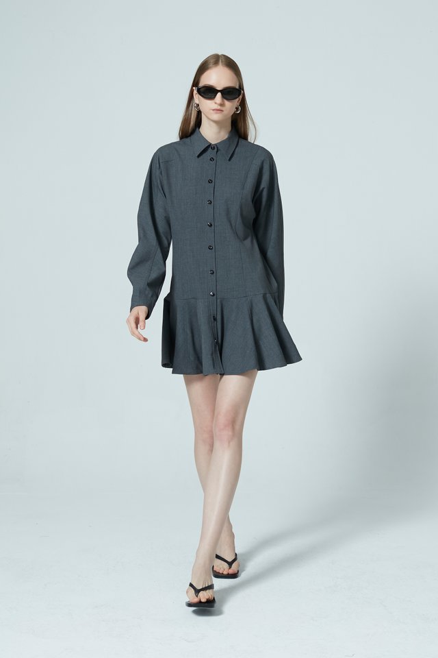 MINI SHIRT DRESS