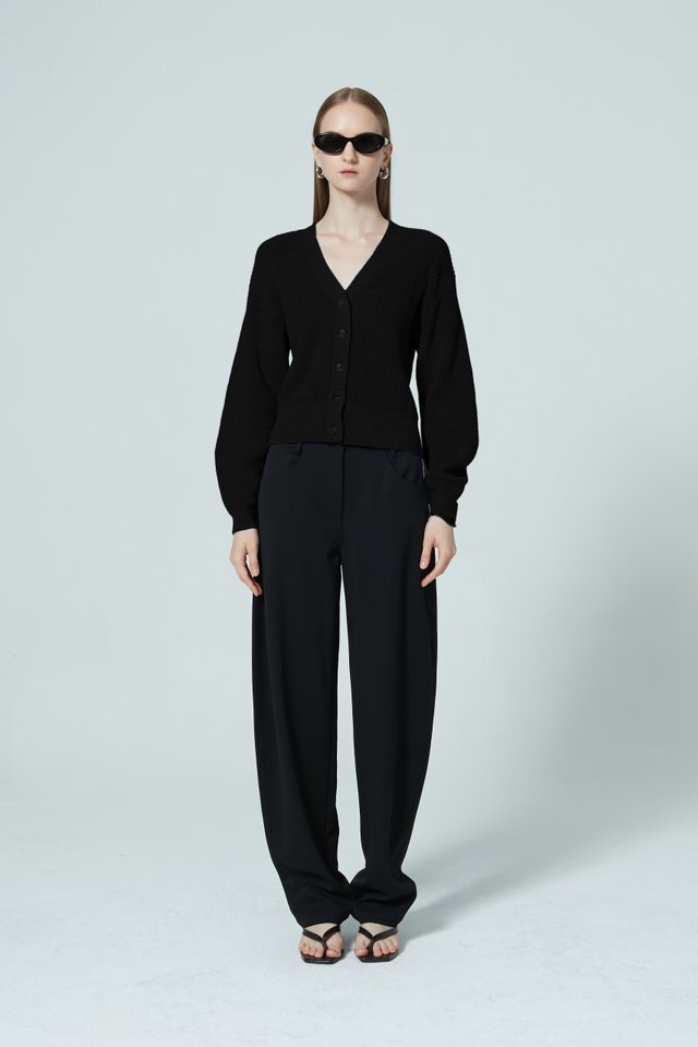 VOLUME KNIT CARDIGAN