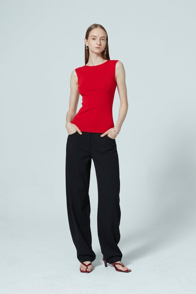MID-WAIST CURVE PANTS