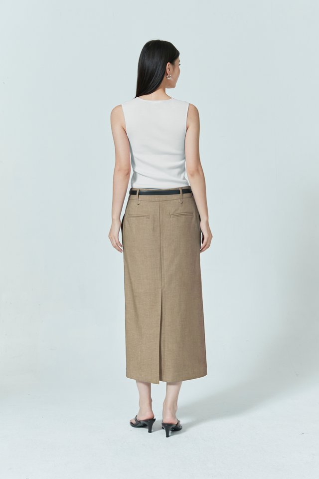 TAILORED STRAIGHT SKIRT