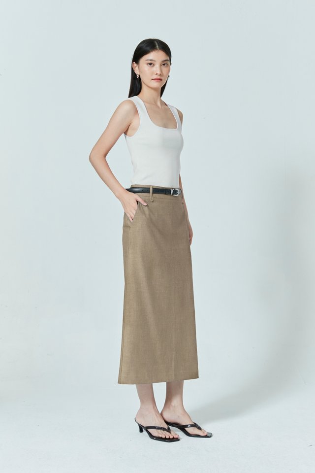 TAILORED STRAIGHT SKIRT