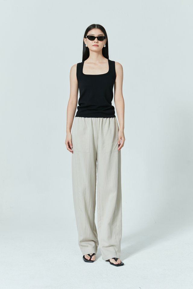 SQUARE NECK TANK TOP