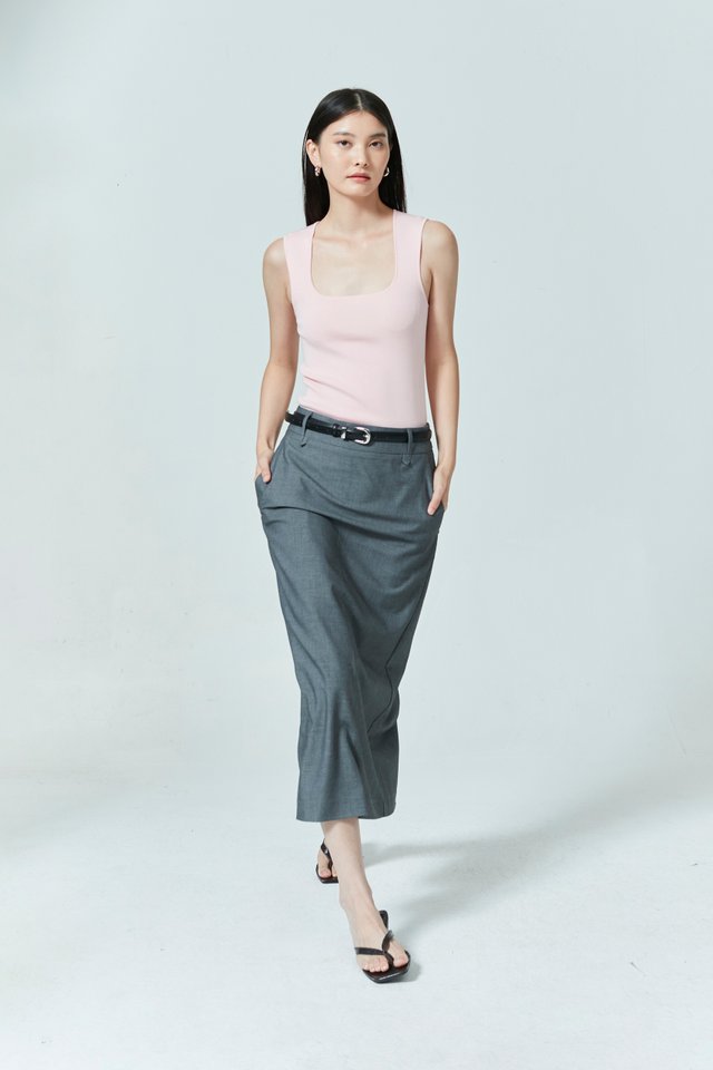 TAILORED STRAIGHT SKIRT