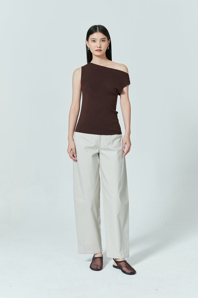 MID WAIST CURVE PANTS