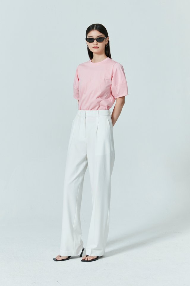 LANTERN SLEEVE T-SHIRT