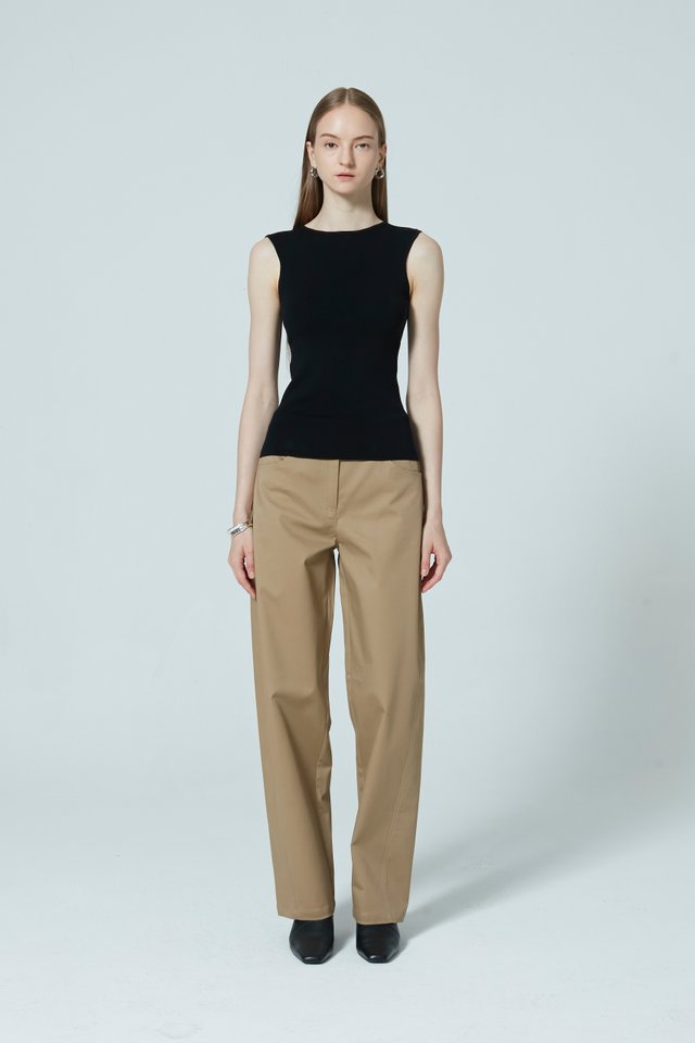 MID WAIST CURVE PANTS