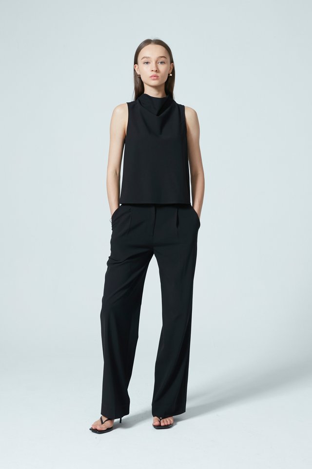 TAILORED STRAIGHT PANTS