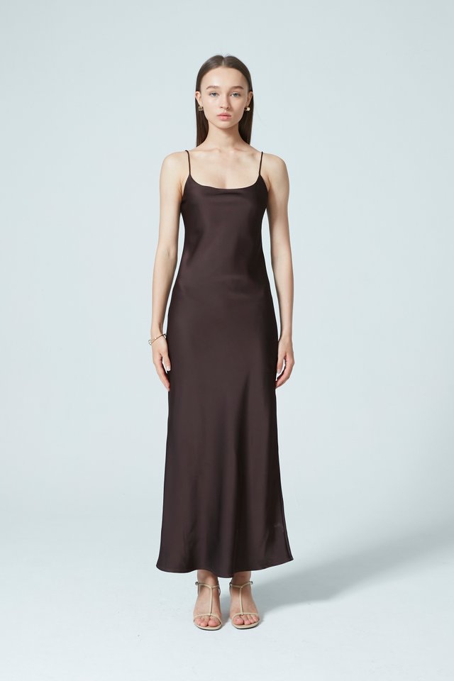 SATIN CAMISOLE DRESS