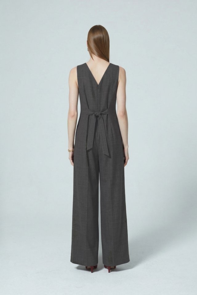 SQUARE NECK JUMPSUIT