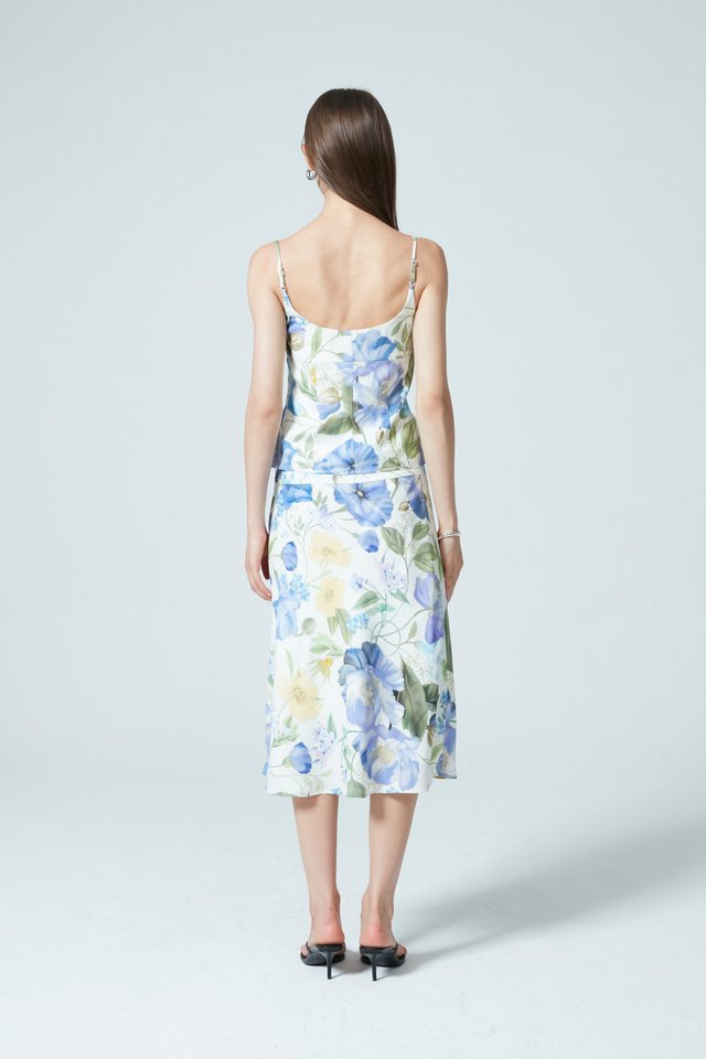 [PERFECT PAIRING] FLORAL SKIRT SET