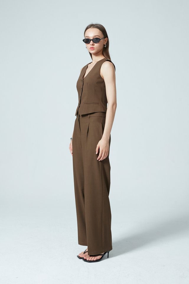 TAILORED STRAIGHT PANTS