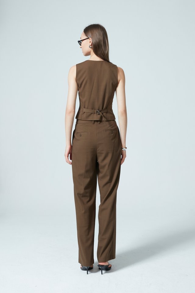 [PERFECT PAIRING] TAILORED PANTS SET