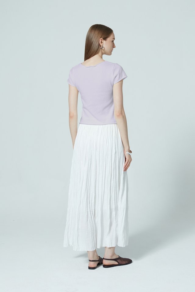 BUTTON FRONT KNIT TOP