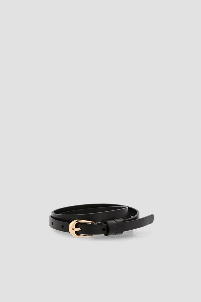 SKINNY LEATHER BELT