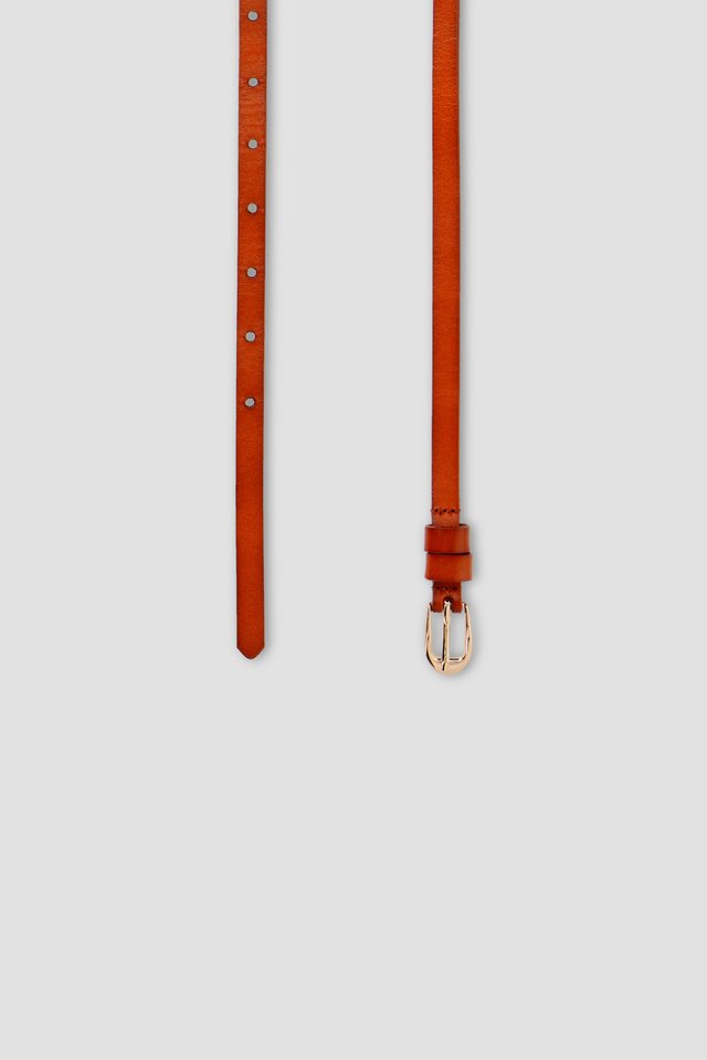 SKINNY LEATHER BELT