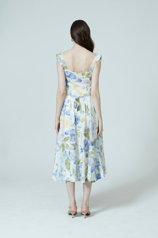 [PERFECT PAIRING] FLORAL SKIRT SET