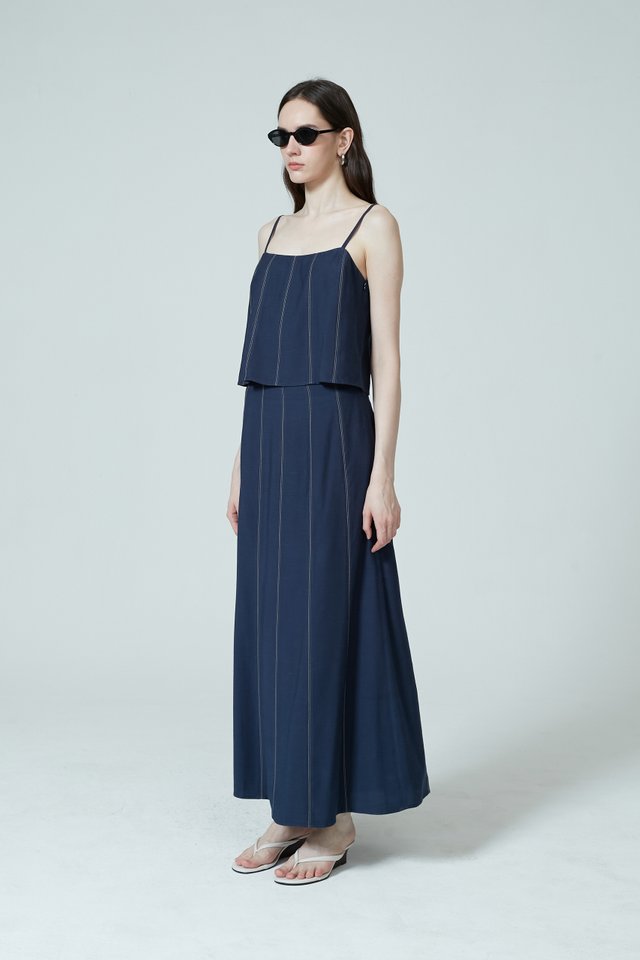 CONTRAST STITCH CAMISOLE TOP